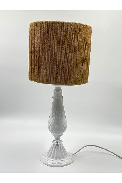 sgeteknoloji Wicker Braided Modern Lampshade - Metal Embroidered