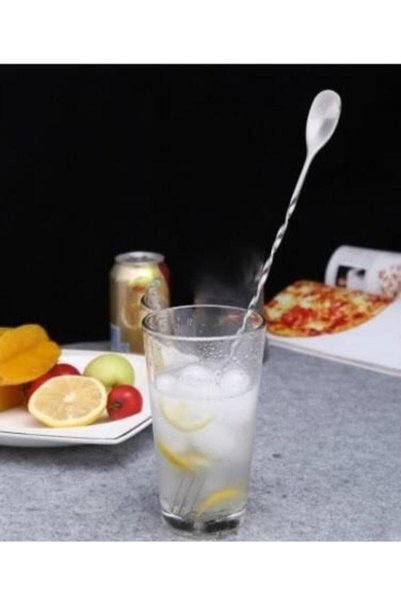 Nikadu Zicco Bar Spoon And Fork Cocktail Mixer 32 Cm Bsp 13f