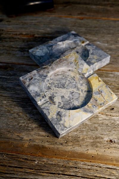 Voodo Concept 100% Marble Golden Dragon Ash Tray