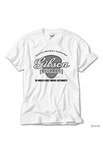 Karadeniz Tricou alb Gibson