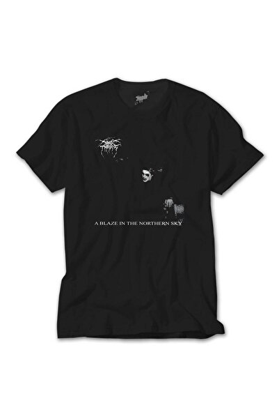 Karadeniz Μαύρο μπλουζάκι Darkthrone A Blaze στο Northern Sky