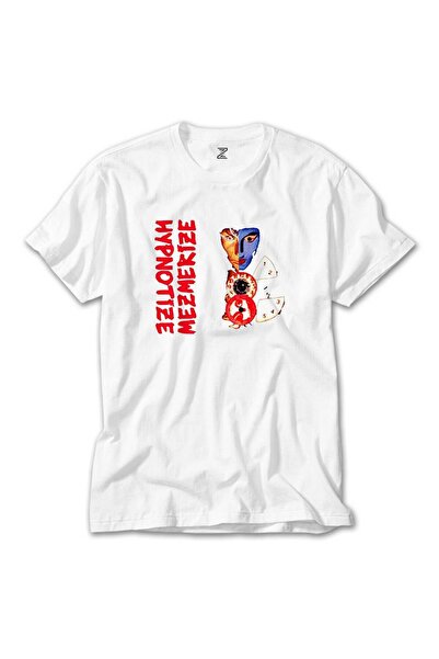 Generic Brand System of a Down Hypnotized Mezmerized White T-shirt