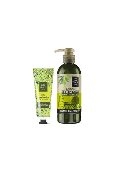 Eyüp Sabri Tuncer 50 Ml Olive Oil Natural Hand and Body Cream and 250 Ml Lotion