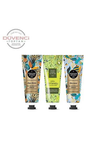 Eyüp Sabri Tuncer Olive Oil Hand Cream - Deep Charm, Blue Moon 50 Ml Perfume Jewels