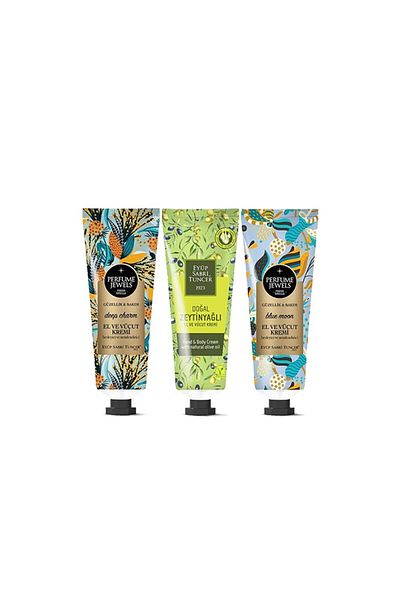 Eyüp Sabri Tuncer Olive Oil Hand Cream - Deep Charm, Blue Moon 50 Ml Perfume Jewels