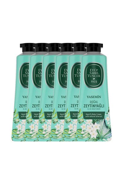 Eyüp Sabri Tuncer Jasmine Hand and Body Cream - 50ml x 6