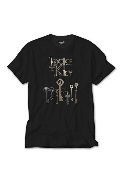 Karadeniz Tricou negru Locke Key Keys