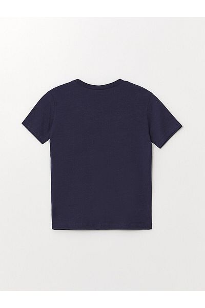 LC Waikiki LCW Baby Boy T-Shirt - Crew Neck, Short Sleeve, Printed