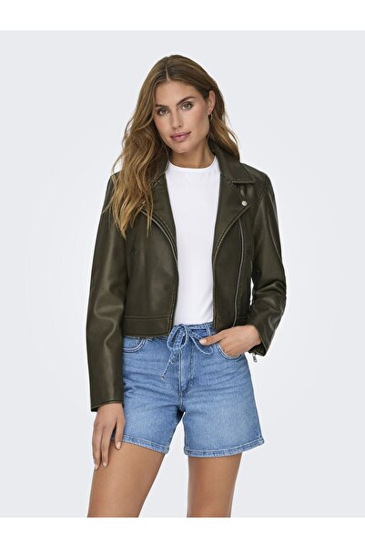 ONLY Sanat Eserleri Onlria Kunstlederjacke