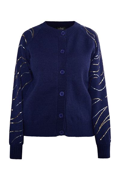 usha black label Strickjacke