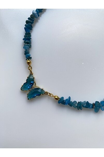 VALİOSO JOYA Apatit Doğal Taş Kolye