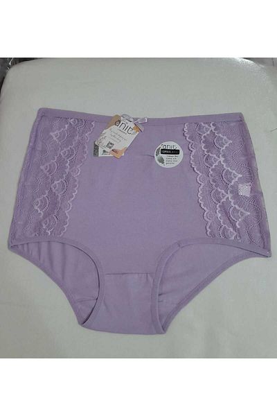 Anıt ANIT 3-Piece High Waist Recovery Cotton Women's Panties - Side Lace Detail