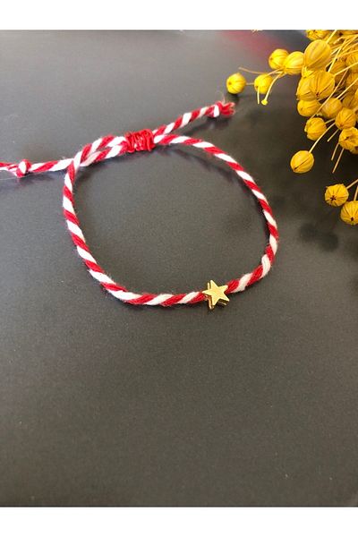 Stoneday Marteniçka Gold Star Detailed Spring Arrival Bracelet
