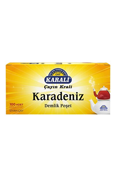 Karali Tea Karali Black Sea Teapot Sachet Black Tea 100S
