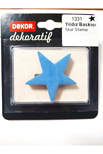 Dekor Atif Boyama Yıldız Baskı 1331