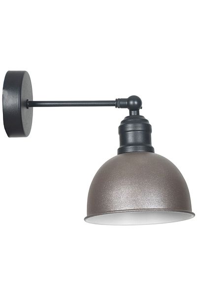 Fer Avize Cute Modern Design Adjustable Head Matte Brown Color Single Sconce