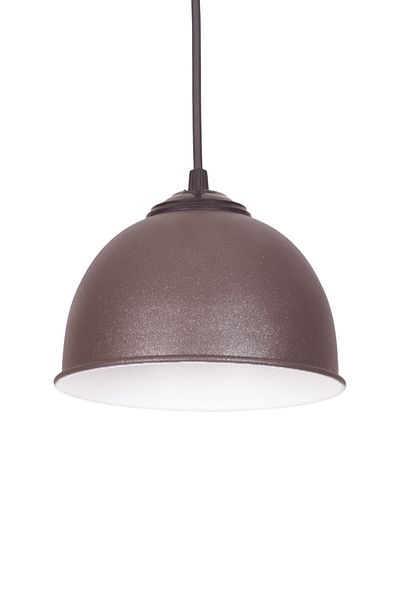 Fer Avize Cute Small Modern Design Matte Brown Color Metal Cafe - Kitchen Single Chandelier