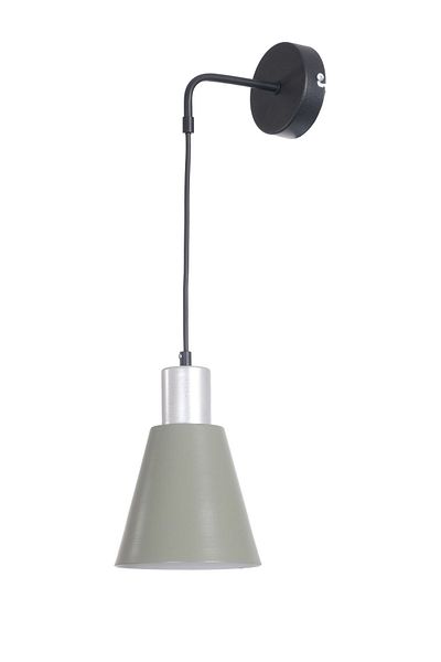 Fer Avize Trend Walking Stick Modern Design Living Room - Kitchen - Bedroom - Green Gray Color Wall Sconce