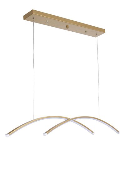 Fer Avize Almira Modern Design Antique Color Dining Table Top - Kitchen - Living Room White Led Chandelier of 2