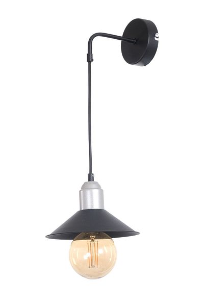 Fer Avize Neva Walking Stick Modern Design Living Room - Kitchen - Bedroom - Black Gray Color Wall Sconce