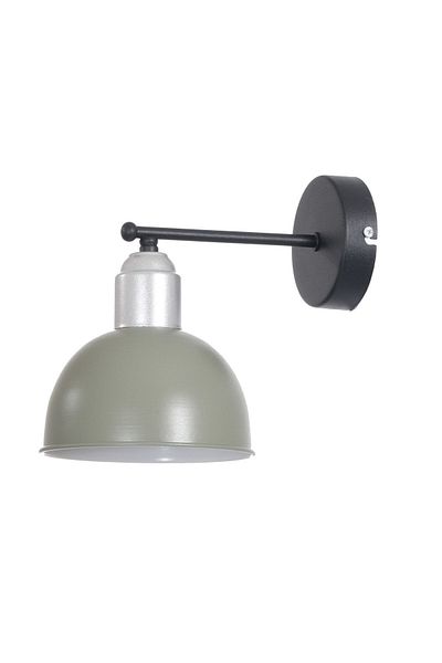 Fer Avize Şirine Modern Design Living Room - Kitchen - Bedroom - Green Gray Color Wall Sconce