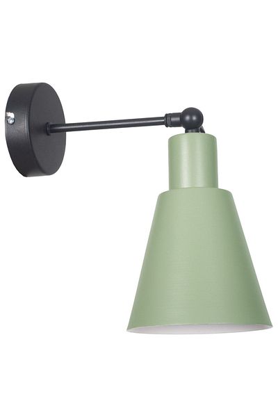 Fer Avize Trend Modern Design Green Color Single Sconce with Adjustable Head