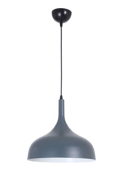 Fer Avize Cosmos Modern Design Cafe - Kitchen - Living Room - Living Room - Metal Anthracite White Single Chandelier