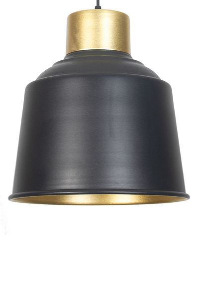 Fer Avize Bonita Modern Design Antique Detailed Black Inside Gold Color Metal Cafe - Kitchen Single Chandelier