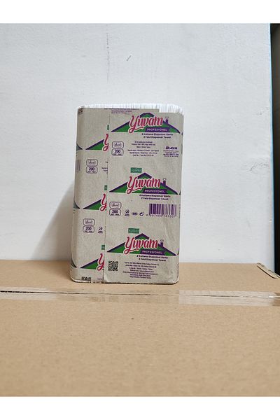 Komili Yuvam Professional Z-Layer Towels 200 Pieces *12 Pack