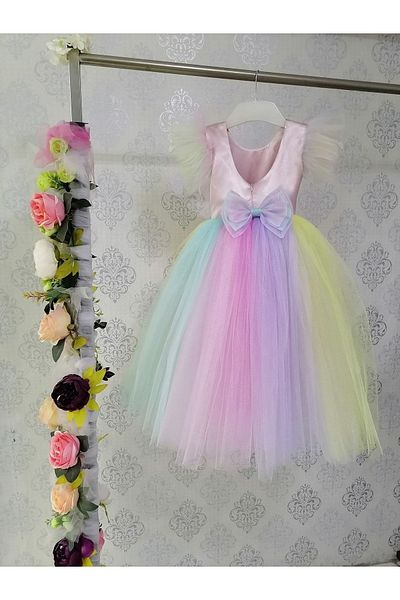 Kidstore Rochie de somon deschis pentru fete Unicorn