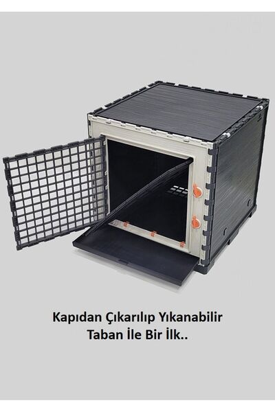 Leganest 42cm X 42cm X 42cm Bıldırcın, Keklik, Civciv, Ginepig, Hamster Kafesi Yanları Kapalı