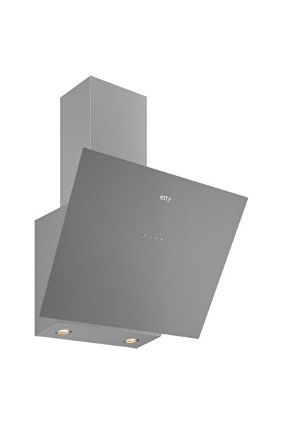 Esty 3457 60 Cm Gri Cam Davlumbaz