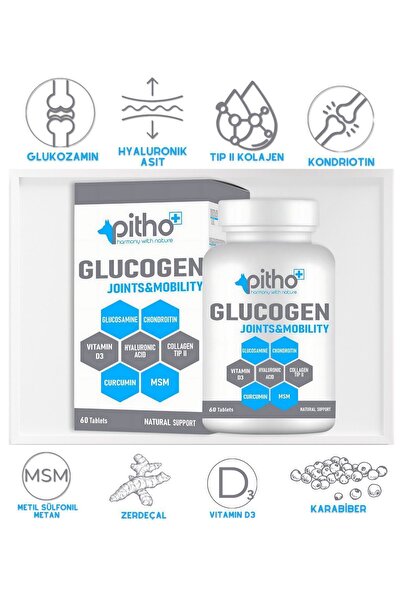 Pitho Glucogen - Köpeklerin Eklem Kıkırdak Ve Doku Sağlığı Için Glukozamin Desteği
