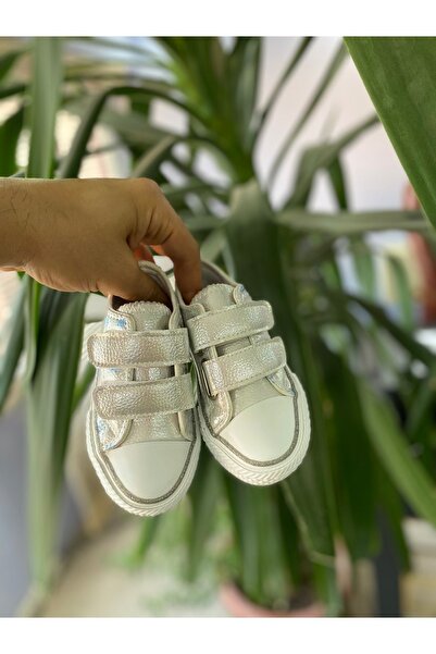 STARYOU STORE Frozen Velcro Worked Children's Sneakers - Orthopedic Transparent Sole