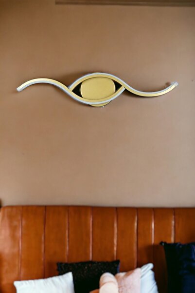 Fer Avize Ezgi Modern Tasarım Eskitme Renk Gün Işığı Ledli Banyo - Mutfak - Salon Led Duvar Aplik