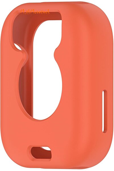 m.tk moveteck Huawei Watch Fit 3 Kasa Koruyucu Silikon Kılıf Yumuşak Liquid Saat Kılıfı Renkli Çerçeve Koruma