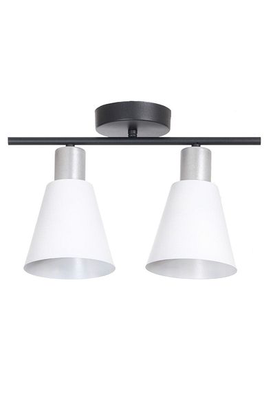 Fer Avize Cool Modern Design Bedroom - Living Room - Kitchen - Cafe White Color 2-Piece Chandelier