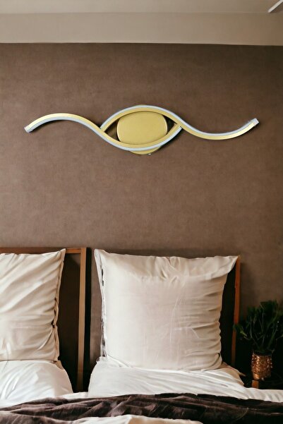 Fer Avize Ezgi Modern Tasarım Eskitme Renk Gün Işığı Ledli Banyo - Mutfak - Salon Led Duvar Aplik