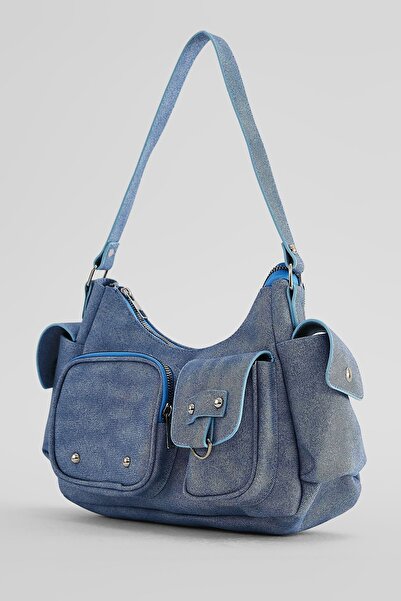 ALTUDA Γυναικεία τσάντα ώμου με πολλές τσέπες Poly