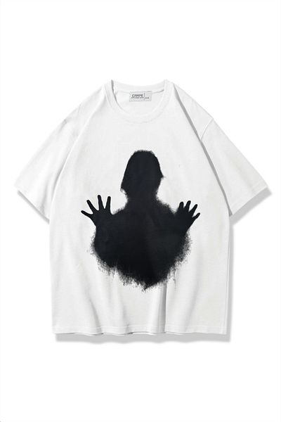 Carpe Μπλούζα Dark Ghost Oversize