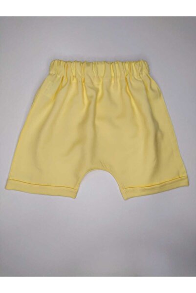 GallanD Children's Shorts Summer Cotton Thin Woven Comfortable Elastic Kangaroo Pocket Girls' Boys' Shorts