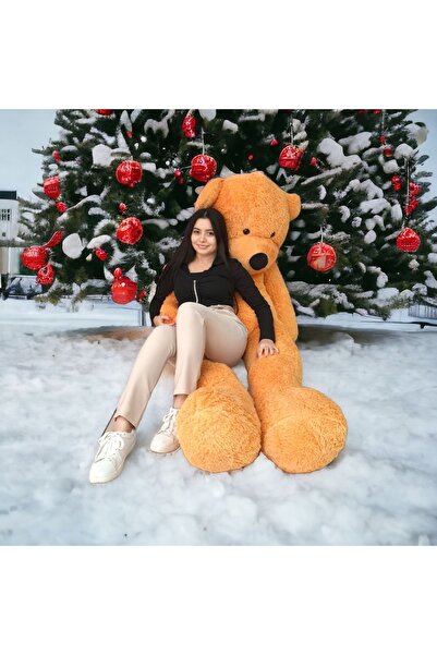 Mellito Toyzz Sevgiliye En Guzel Hediyeler 2 Mt Pelus Teddy Bear Oyuncak Ayı Turuncu Sarı Ayıcık