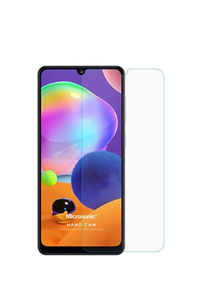 Nettech Samsung Galaxy A31 Uyumlu Ön Koruma 9h Nano Ekran Koruyucu - Şeffaf