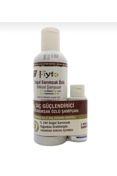 Fiyto Saç Güçlendirici Sarımsak Özlü Şampuan