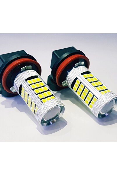 FEMEX Eco H8 Sis Farı Led Ampul 66 Ledli Mercekli Beyaz