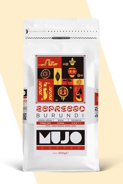 Mujo Coffee 1 كجم قهوة اسبريسو بوروندي كور
