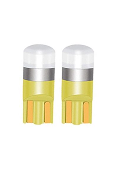 FEMEX T10 W5w Tip 1 Ledli Park Plaka Iç Aydınlatma Ledi 2 Adet Turuncu