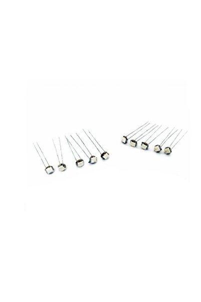 ZEMBİL 10 Adet T5 Led Ampul Kıl Bacak Tel Bacak Kılçık Ampul Mavi