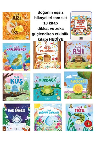 TÜRKİYE İŞ BANKASI KÜLTÜR YAYINLARI DOĞANIN EŞSİZ HİKAYELERİ 10 KİTAP TÜM SER...