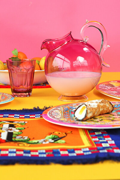 Baci Milano Ortigia Amerikan Servisi L Harfli 38 Cm X 38 Cm